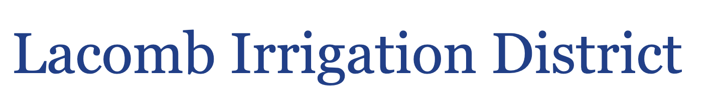 Lacomb Irrigation District