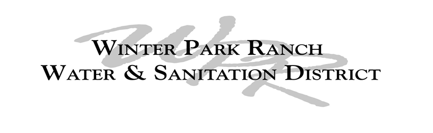 Winter Park Ranch Water and Sanitation District