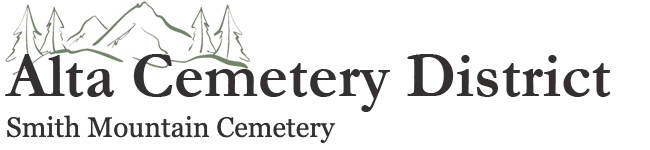 Alta Cemetery District