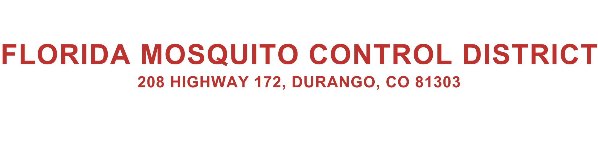 Florida Mosquito Control District