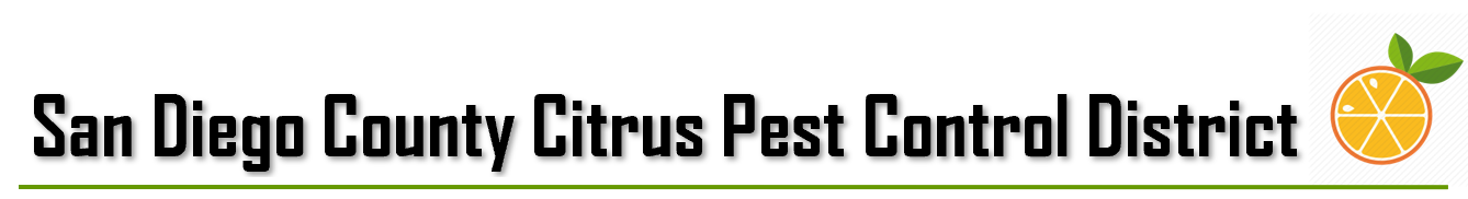 San Diego County Citrus Pest Control District